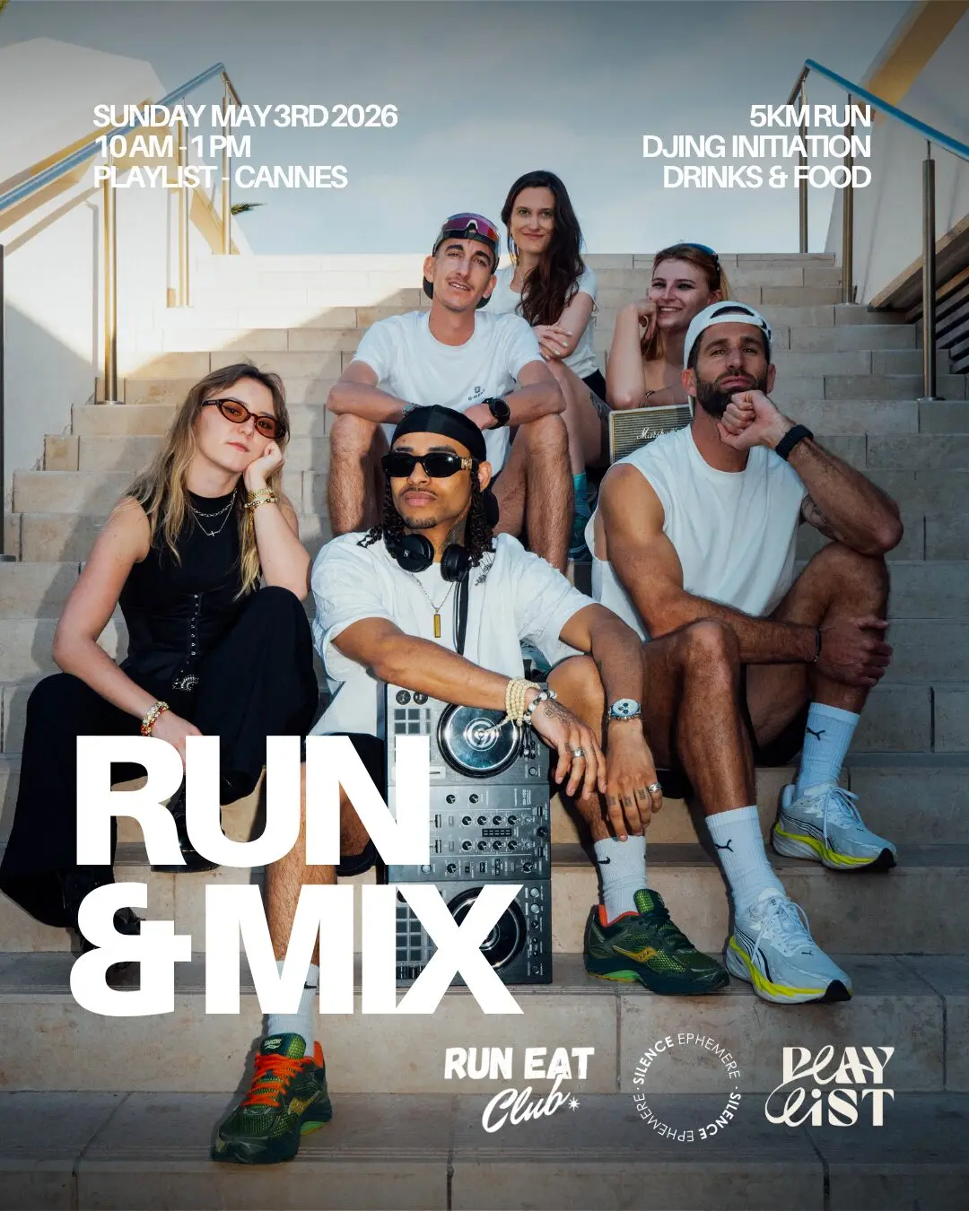Affiche Run x Mix Nice 3 mai