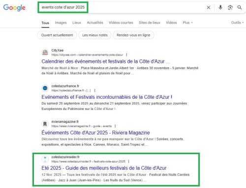 🎉 Un évènement à promouvoir sur la Côte d’Azur ou dans le Var cet été ?