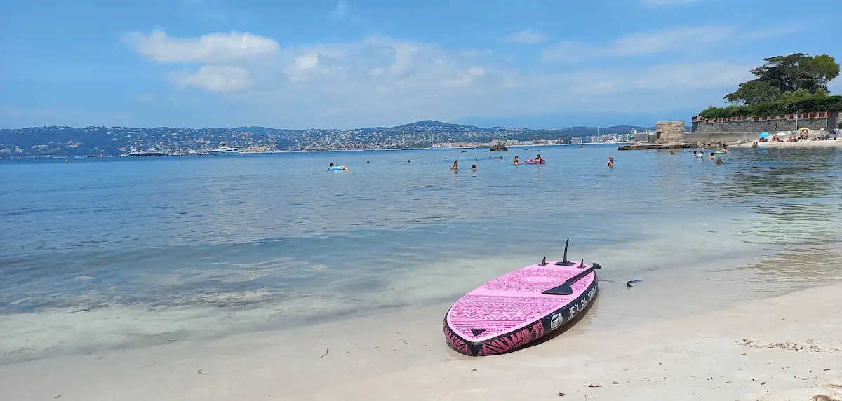 plage des ondes au cap d'antibes