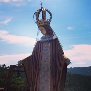 point crucial de la randonnée notre dame de l'afrique a theoule sur mer sur la cote d'azur