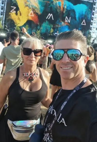 virginie cannes en soirée électro au zamna festival