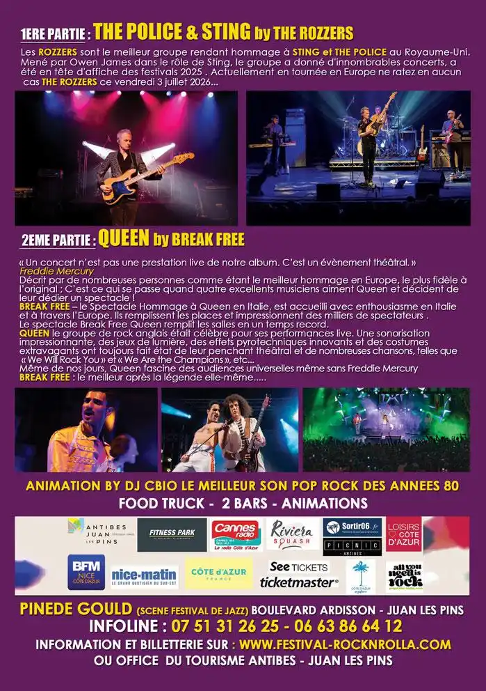 The Rozzers meilleur tribute band Sting The Police Europe Festival RocknRolla 2026