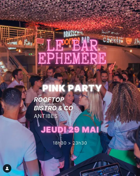 flyer de la soiree bar ephemere du 29 mai 2025 ayant lieu au bistrot & co