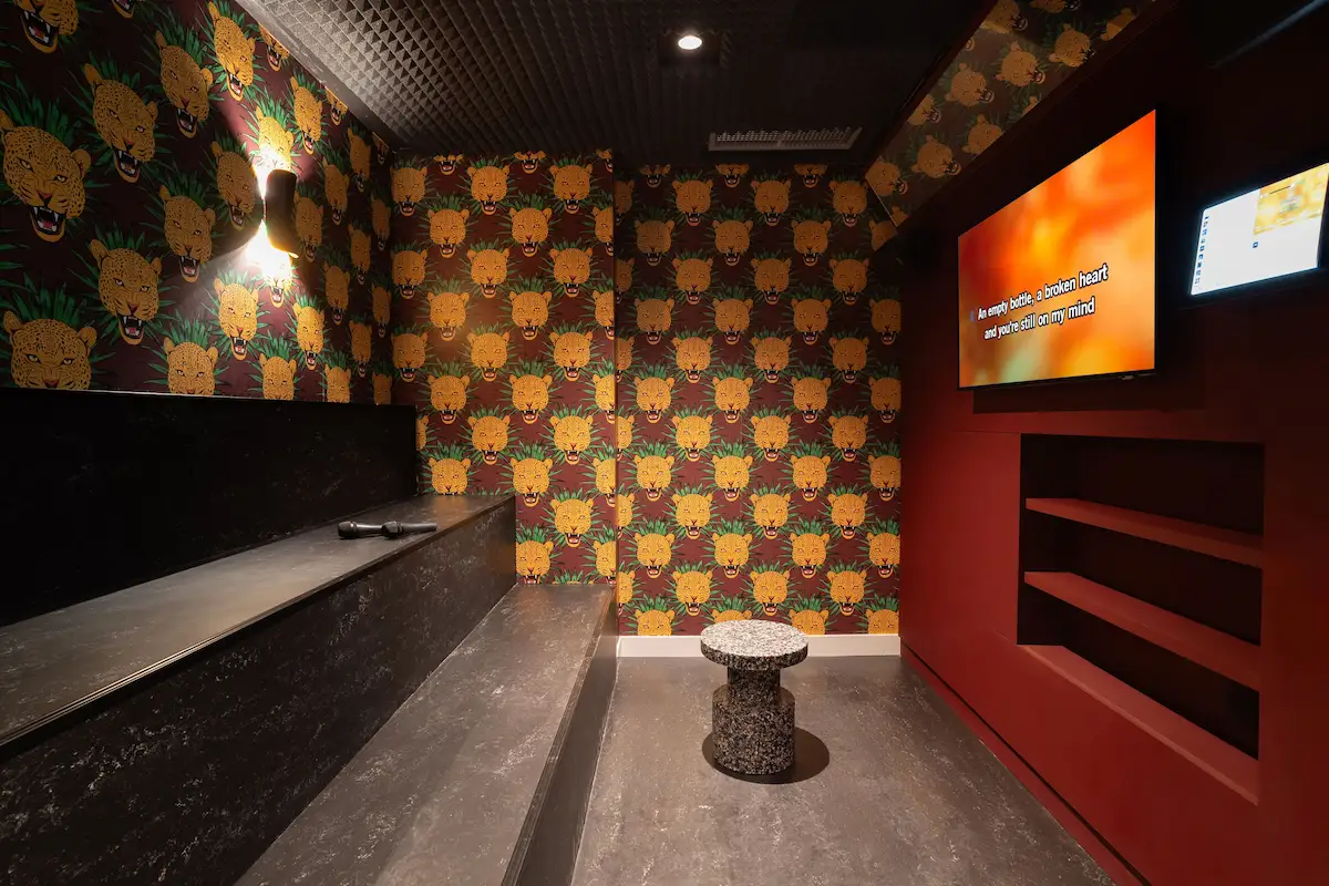 Salle de karaoké du RockyPop Marseille
