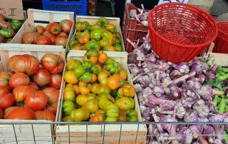 faire un pique-nique pour dejeuner dans un endroit idyllique sans depenser une fortune en devalisant les marches provencaux et en choisissant un bel endroit comme villefranche-sur-mer