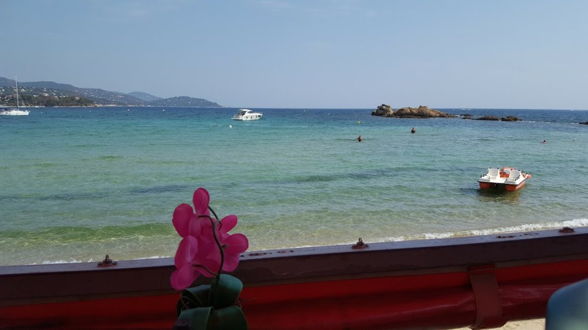 plage de st clair au lavandou