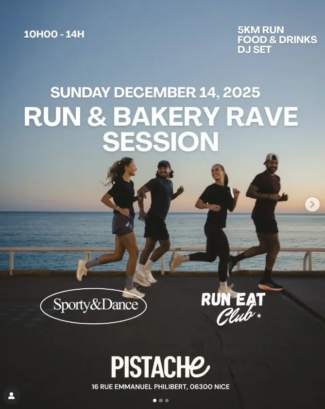 visuel run & bakery rave session 14/12