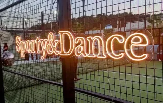 signaletique des nouvelles soirées sporty and dance lancees par anthony daless du club sonore