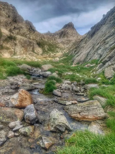 vue du mercantour sur les hauteurs de st martin vesubie, pour faire le plein de nature, lacs, faune sauvage, melezes et sommets